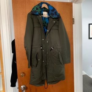 Kenzo x H&M Green Coat XS